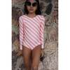 Soleil Stripe One Piece Long Sleeve - One Pieces - 4