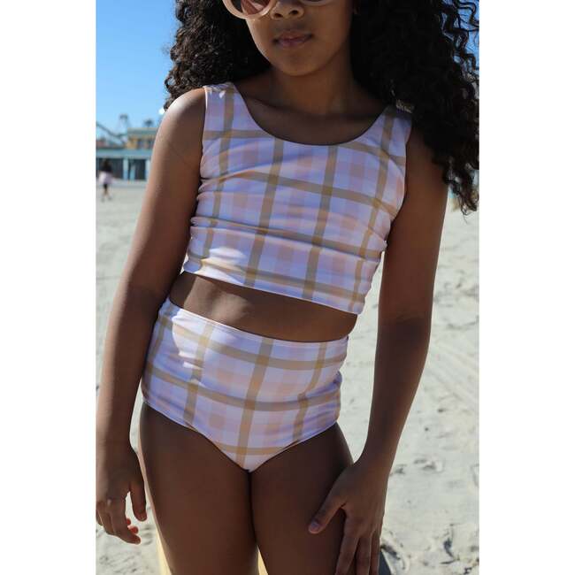 Sunkissed Plaid Two Piece Tank - Two Pieces - 5