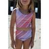 Coral Sea Rainbow Two Piece Tank - Two Pieces - 3