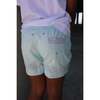 Coral Sea Blue Swim Shorts - Swim Trunks - 3