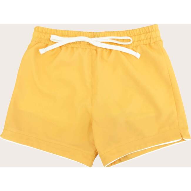 Beach Club Yellow Swim Shorts