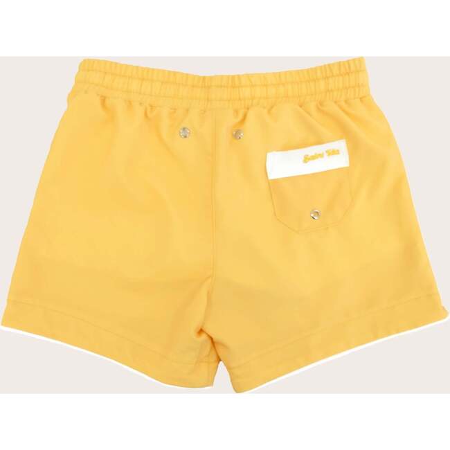 Beach Club Yellow Swim Shorts