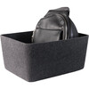 Sculpted Bin - Wide, Carbon - Storage - 1 - thumbnail