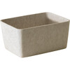 Sculpted Bin - Wide, Stone - Storage - 1 - thumbnail
