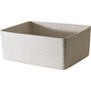 Sculpted Bin - XL, Stone - Storage - 1 - thumbnail