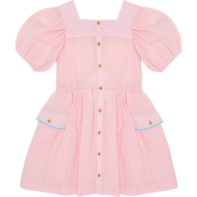 Meet You Halfway  Dress, Orchid Seersucker