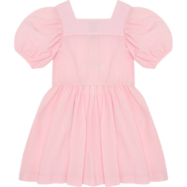 Meet You Halfway  Dress, Orchid Seersucker - Dresses - 3