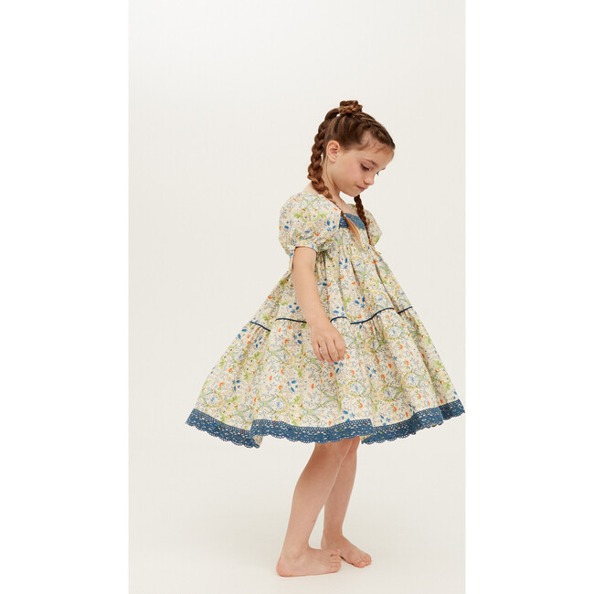 Know Full Well Lace Trim Dress, Arts & Crafts Floral - Dresses - 2