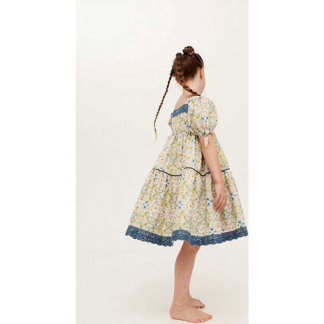 Know Full Well Lace Trim Dress, Arts & Crafts Floral - Dresses - 7