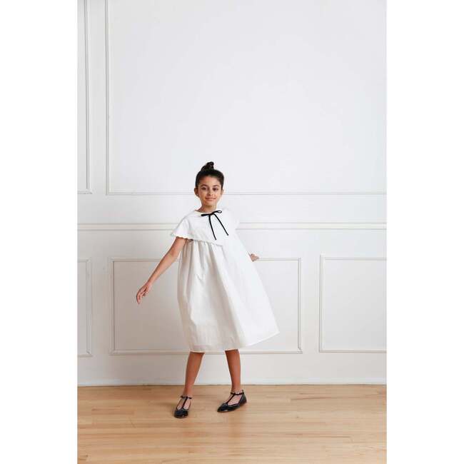 Dana Dress, White - Dresses - 4