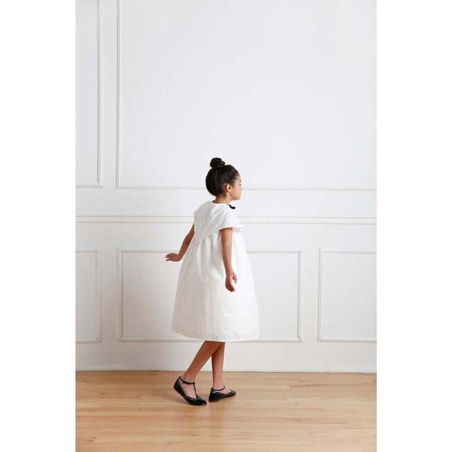 Dana Dress, White - Dresses - 5