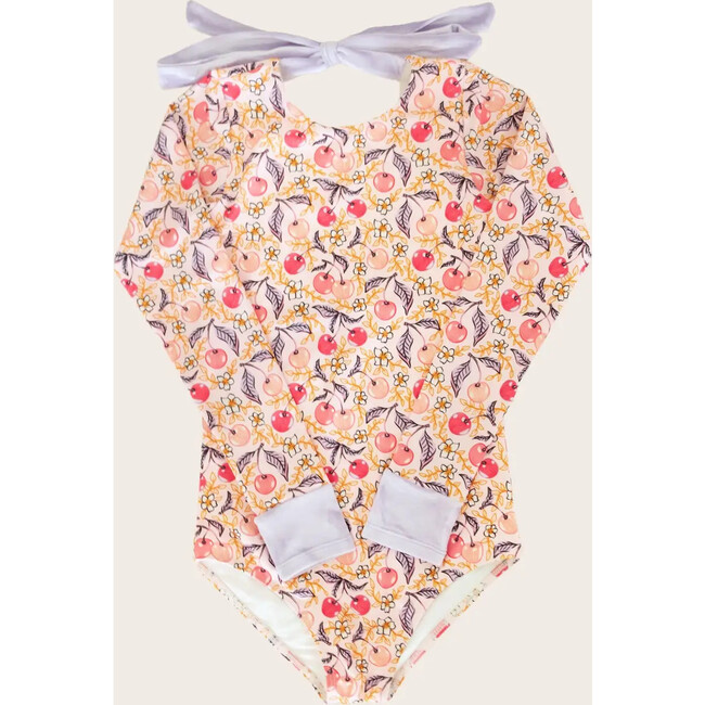 Santine Cherry One Piece Long Sleeve