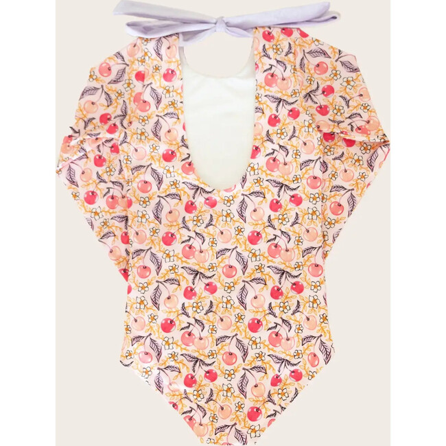 Santine Cherry One Piece Long Sleeve