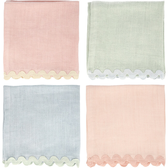 Pastel Cloth Napkins, Multi