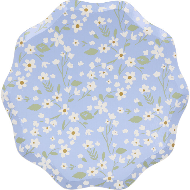 Set of 12 Ditsy Floral Side Plates, Multi - Tableware - 5