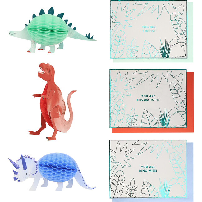 Dinosaur Valentine Cards - Paper Goods - 4