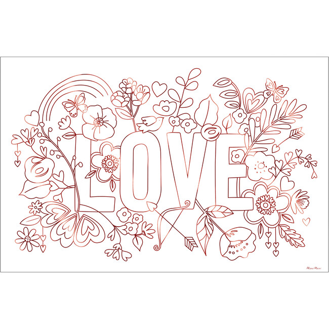 Valentine's Coloring Posters - Paper Goods - 6