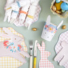 Set of 16 Gingham Bunny Napkins - Party - 2