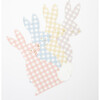 Set of 16 Gingham Bunny Napkins - Party - 3