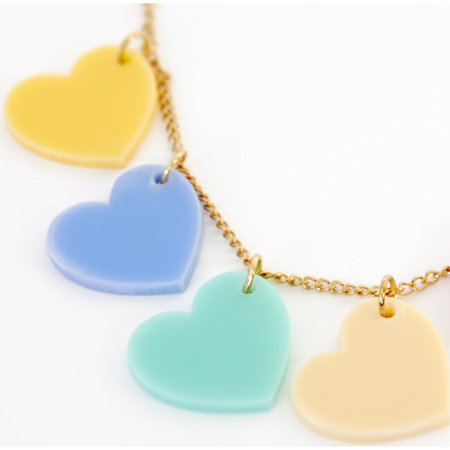 Rainbow Hearts Necklace - Necklaces - 3