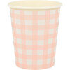 Set of 12 Gingham Cups, Multi - Drinkware - 5