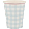 Set of 12 Gingham Cups, Multi - Drinkware - 6