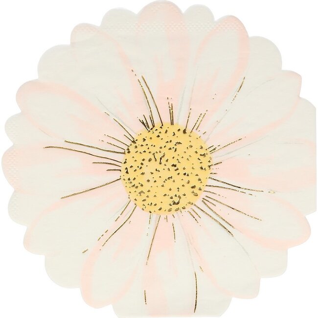 Set of 16 Wild Daisy Napkins