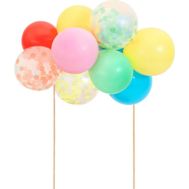 Rainbow Balloon Cake Topper Kit