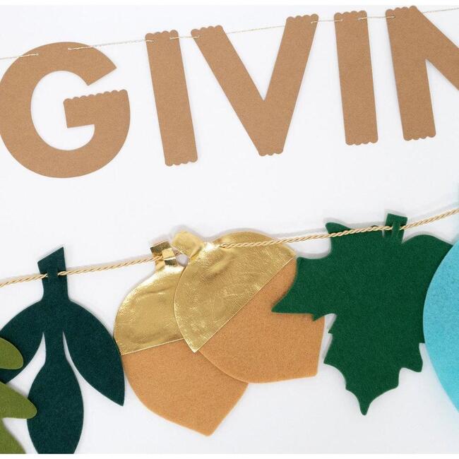 Felt Leaves Thanksgiving Garland - Garlands - 2