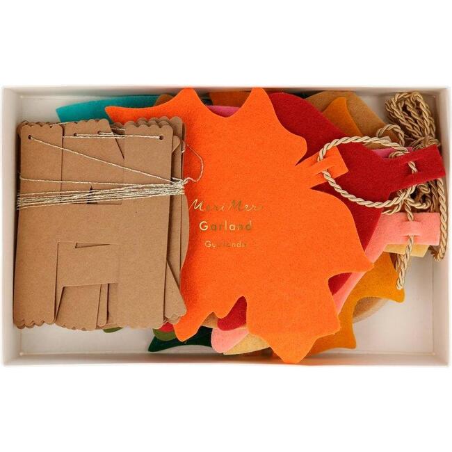 Felt Leaves Thanksgiving Garland - Garlands - 4