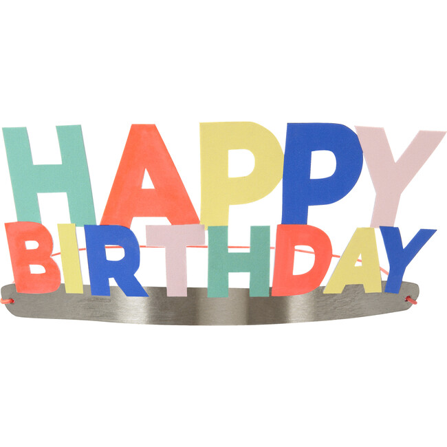 Happy Birthday Party Crowns - Party Accessories - 1