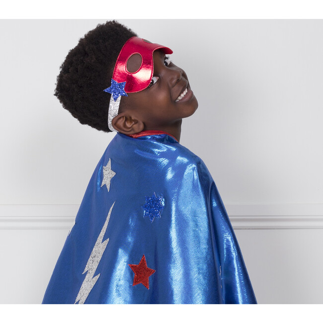 Blue Superhero Costume - Costumes - 4