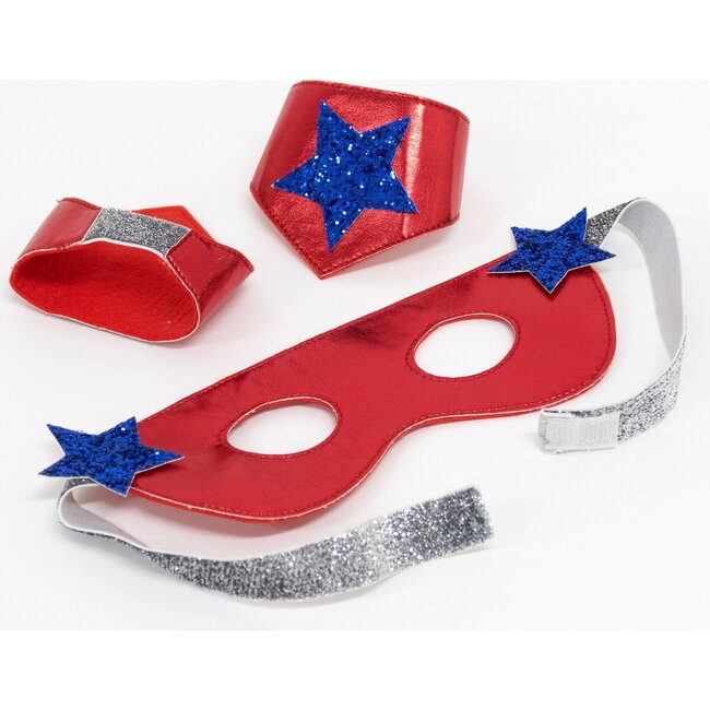 Blue Superhero Costume - Costumes - 6