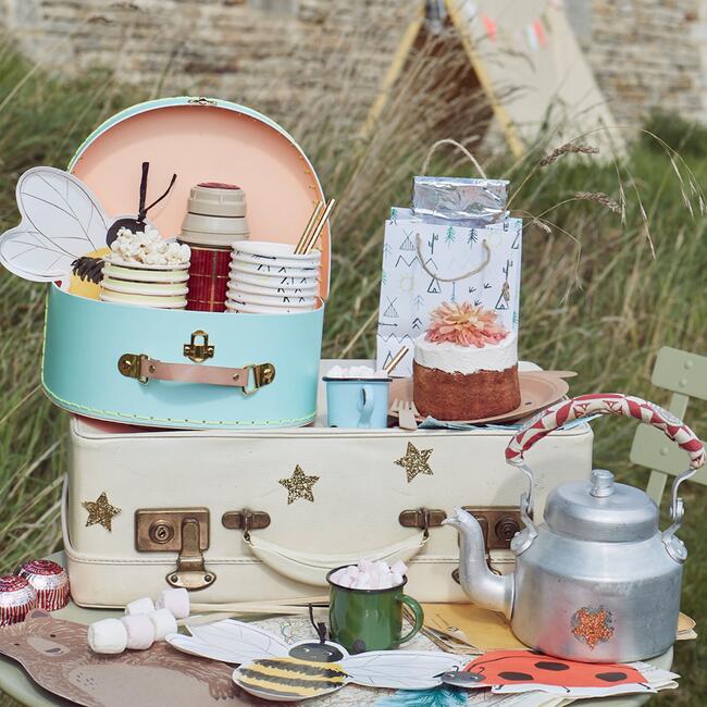 Brown Bear Plates - Party Accessories - 5