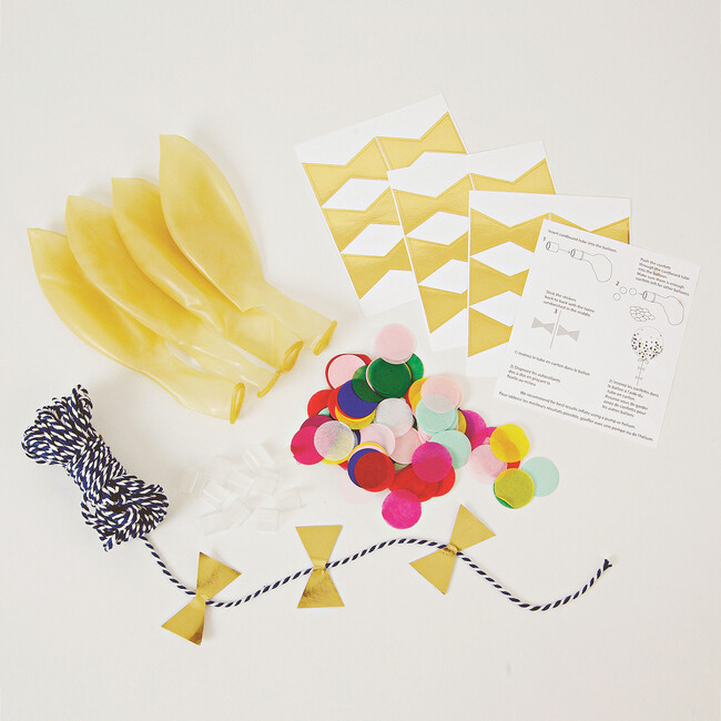 Bright Confetti Balloon Kit - Decorations - 3