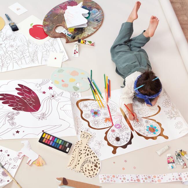 Jungle Colouring Posters - Party Accessories - 4