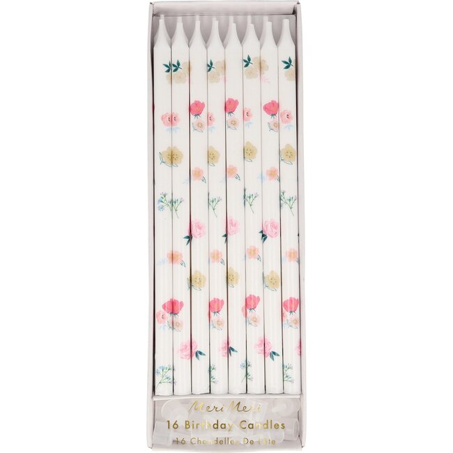 Tapered Floral Candles