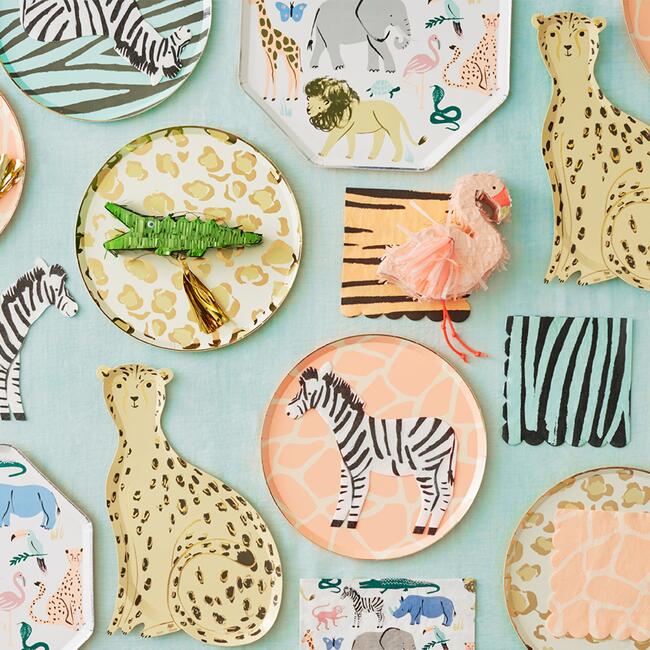 Safari Animal Print Side Plates