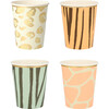 Safari Animal Print Party Cups - Drinkware - 3