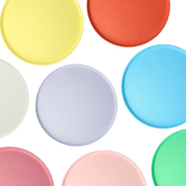 Small Bright Mix Compostable Plates