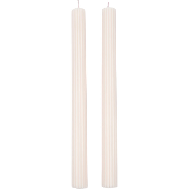 Peach Pink Table Candles