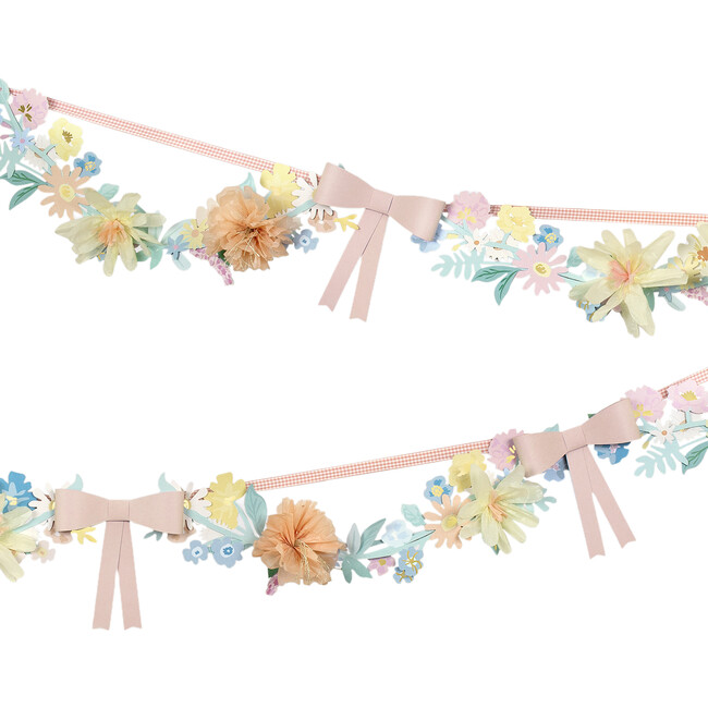 Flower & Bow Garland