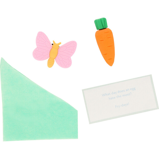 Gingham Bow Bunny Crackers