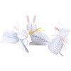 Bunny Honeycomb Decorations - Tableware - 1 - thumbnail