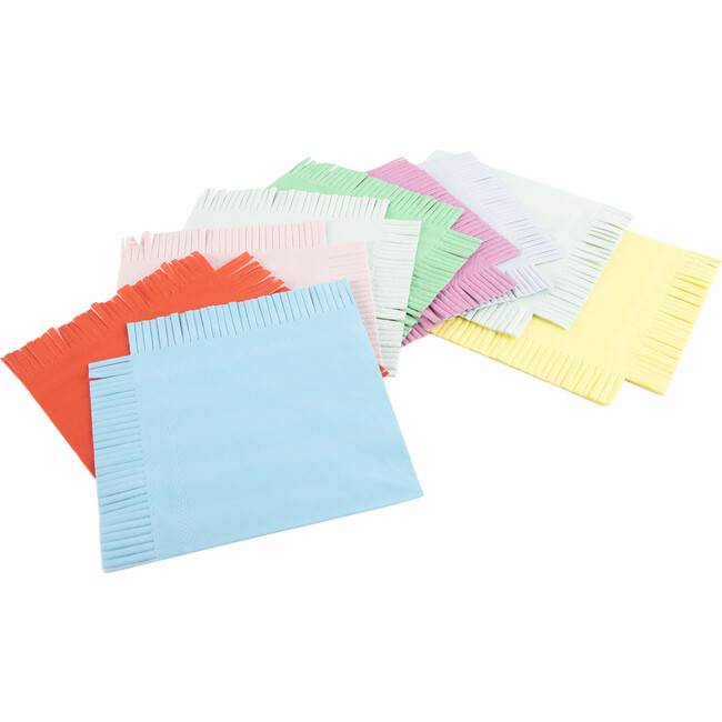 Assorted Bright Large Napkins