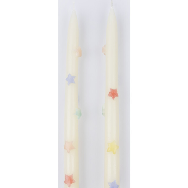Mixed Star Taper Candles