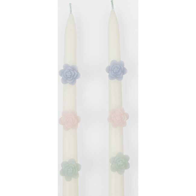 Pastel Flower Taper Candles - Candles - 3