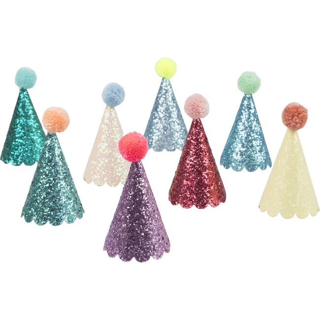 Glitter Mini Party Hats