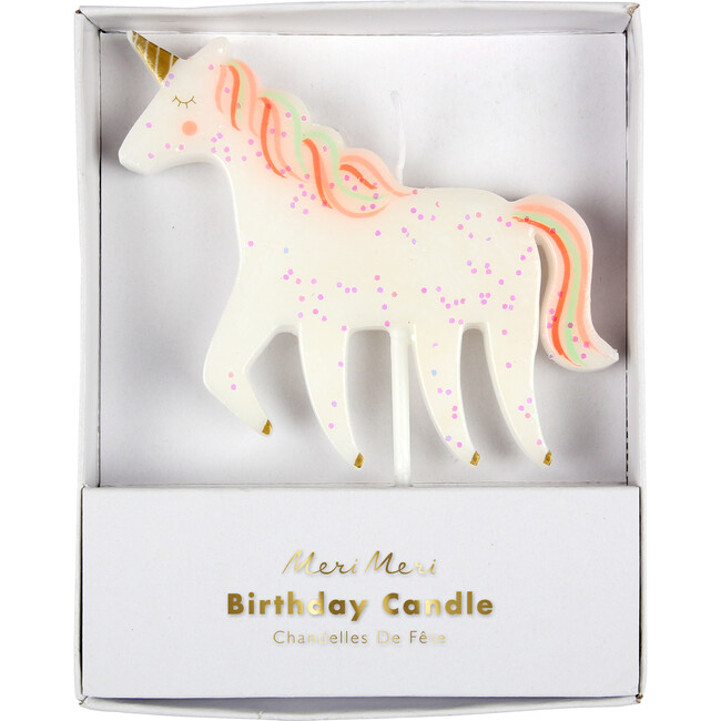 Unicorn Glitter Candle