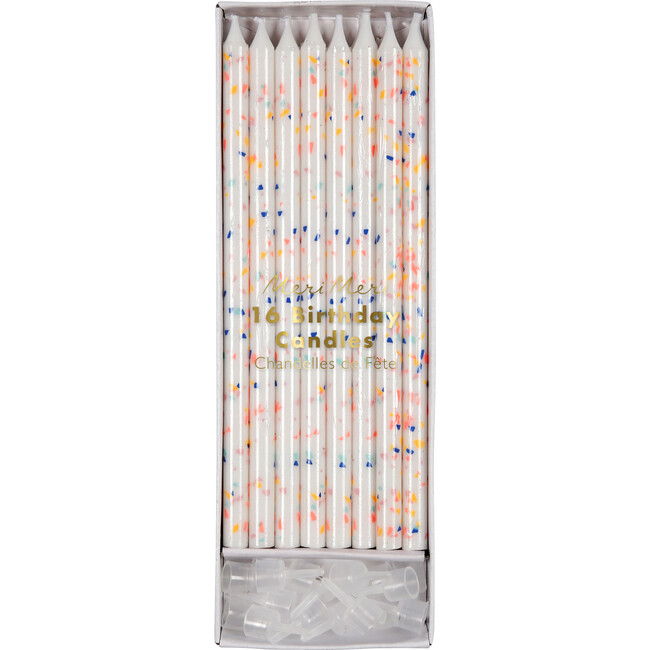 Multicolor Flecks Candles